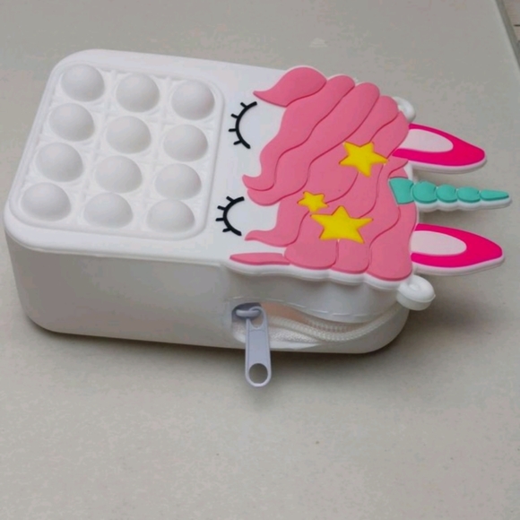 NEW mini 🦄 Unicorn Pop-It Purse - Picture 9 of 13